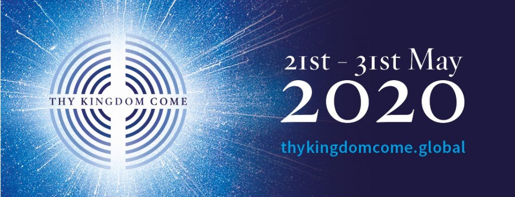 TKC logo and text stating the dates for prayer